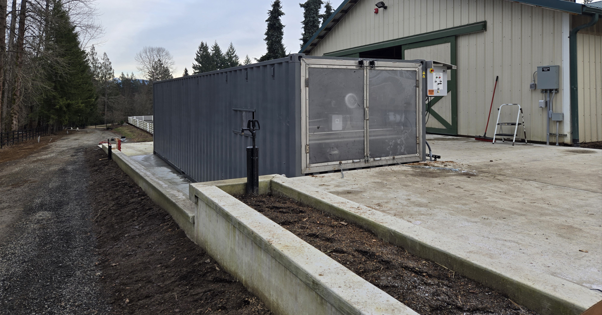 Remington Farms Earth Flow composting system 1