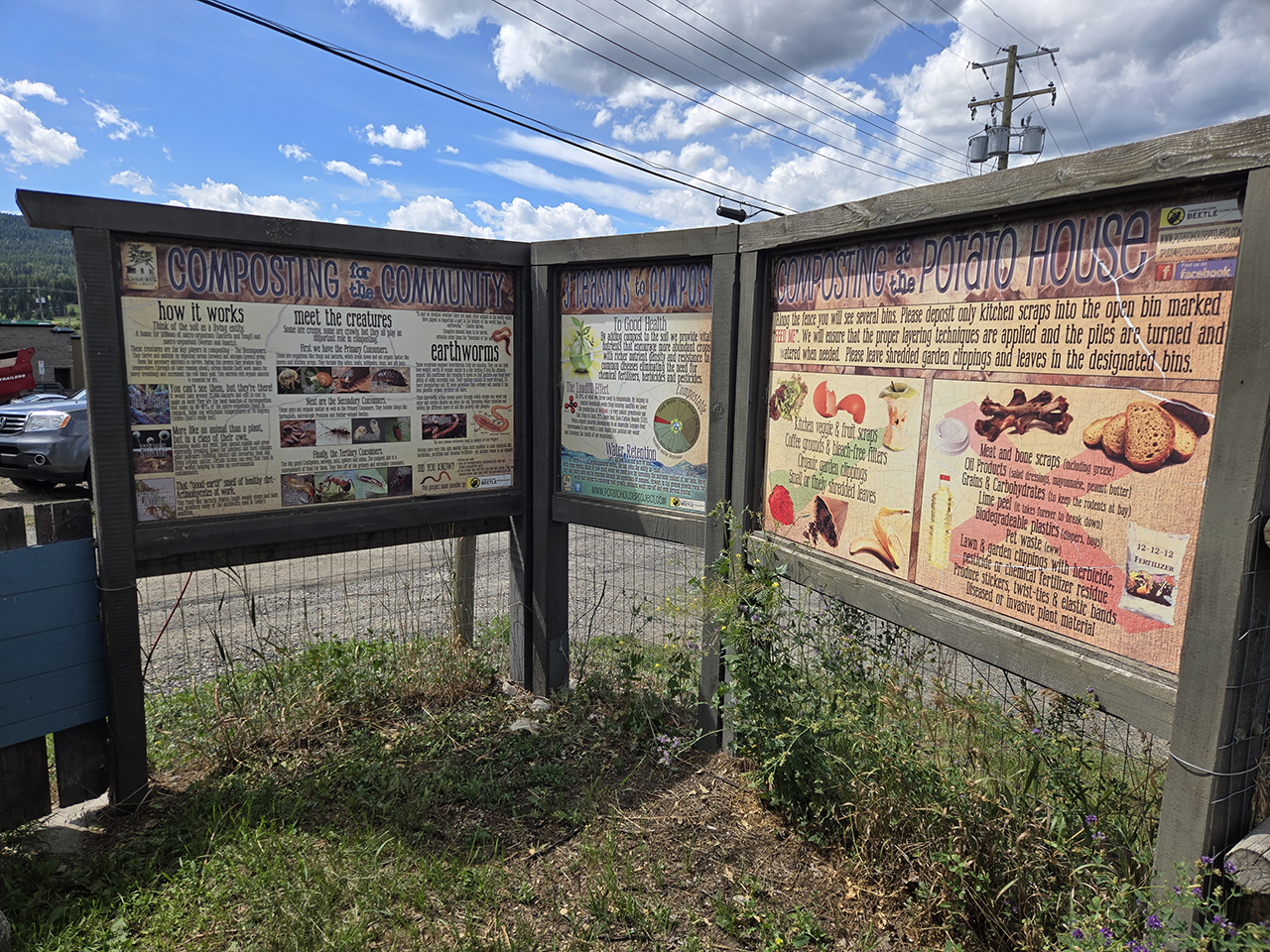 Cariboo Compost Education Signs